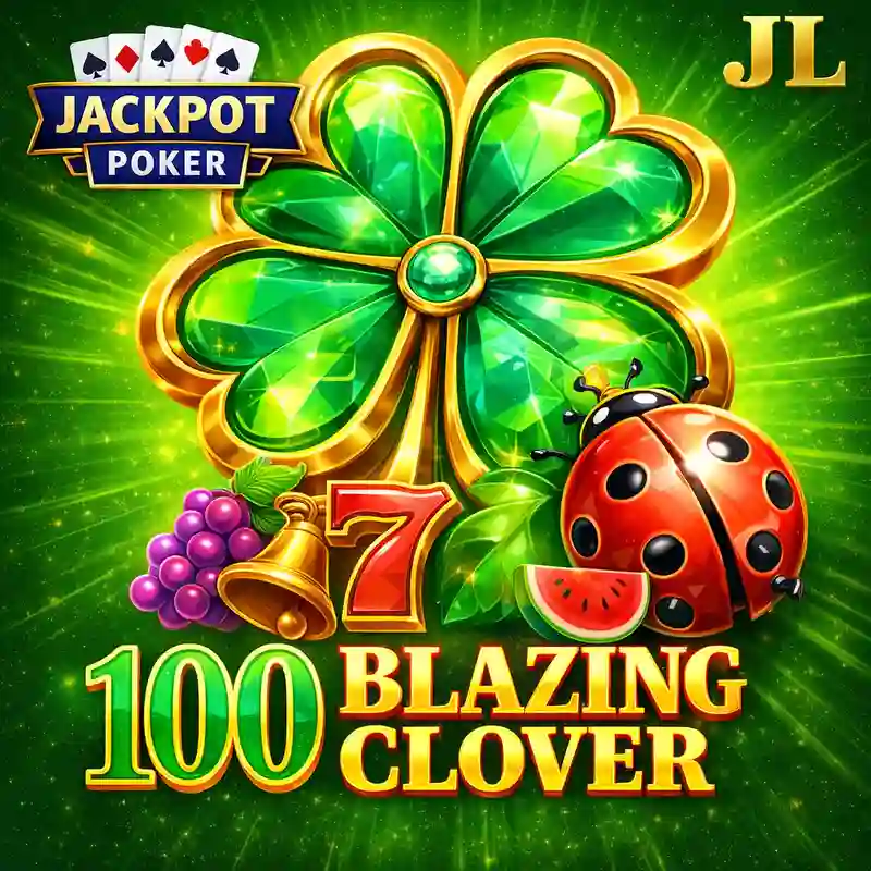 100 Blazing Clover Game Card